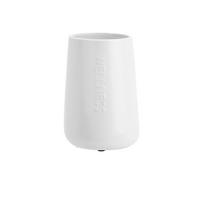 Zahnputzbecher Edna in Weiss - Weiss, Modern, Keramik (8,5cm)