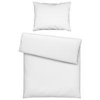 Bettwäsche Iris in Weiss ca. 160x210cm - Weiss, Modern, Textil (160/210cm) - Modern Living