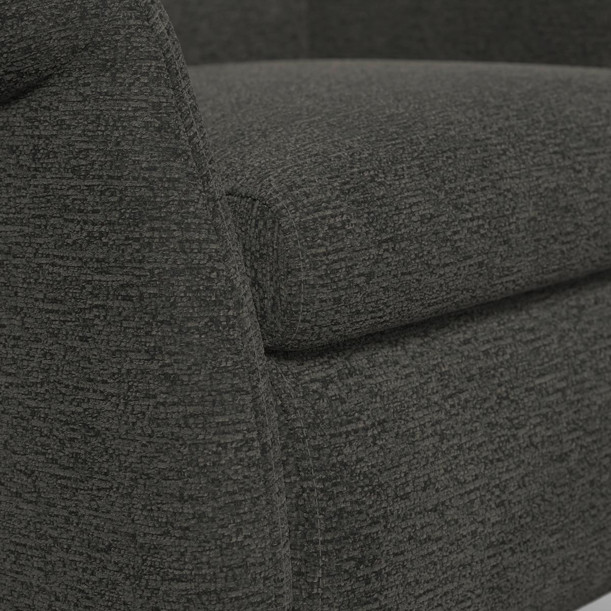 Elektrischer Relaxsessel Alice mit Liege- und Relaxfunktion - Dunkelgrau/Schwarz, MODERN, Holz/Textil (76/110/90cm) - Bessagi Home