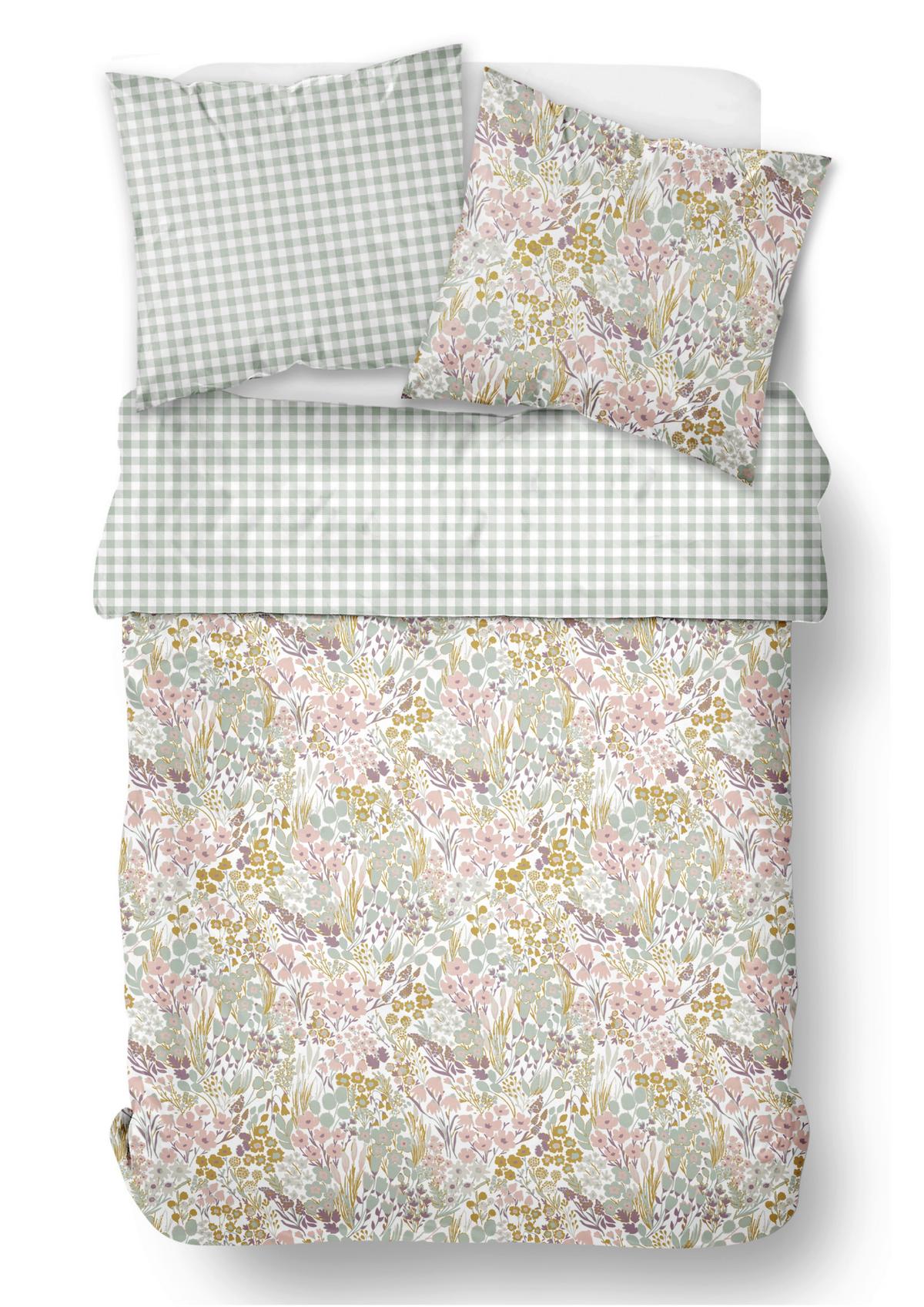 Ágyneműhuzat-garnitúra 3 Részes Tara - többszínű, textil (140/200cm)