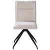 STOL NOVA - beige/svart, Modern, metall/textil (47/88/63cm) - Mömax