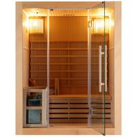 Szauna Riga J60120 - Basics, fa (150/190/120cm)