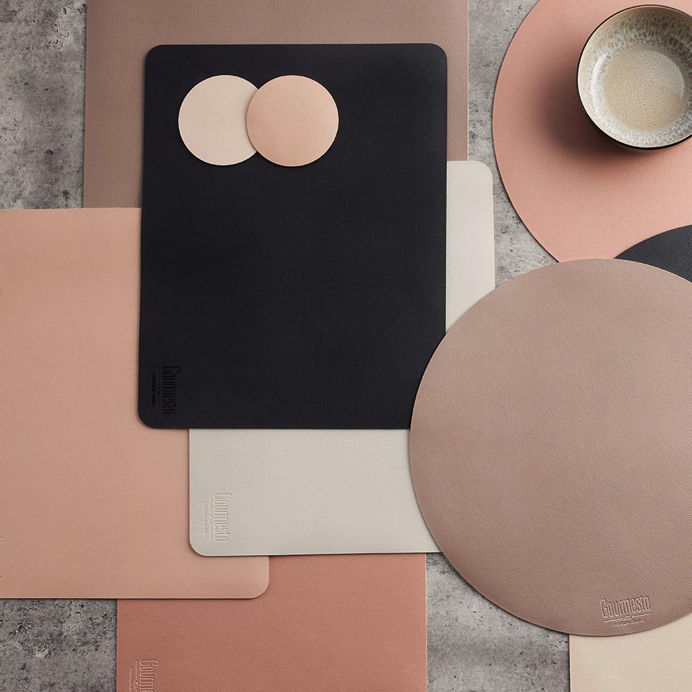 BORDSTABLETT LIVI - beige, Modern, plast (42/33cm) - Gourmesto