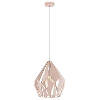 HÄNGELEUCHTE 49024* CARLTON-P - Hellrosa, LIFESTYLE, Metall (31/150cm)