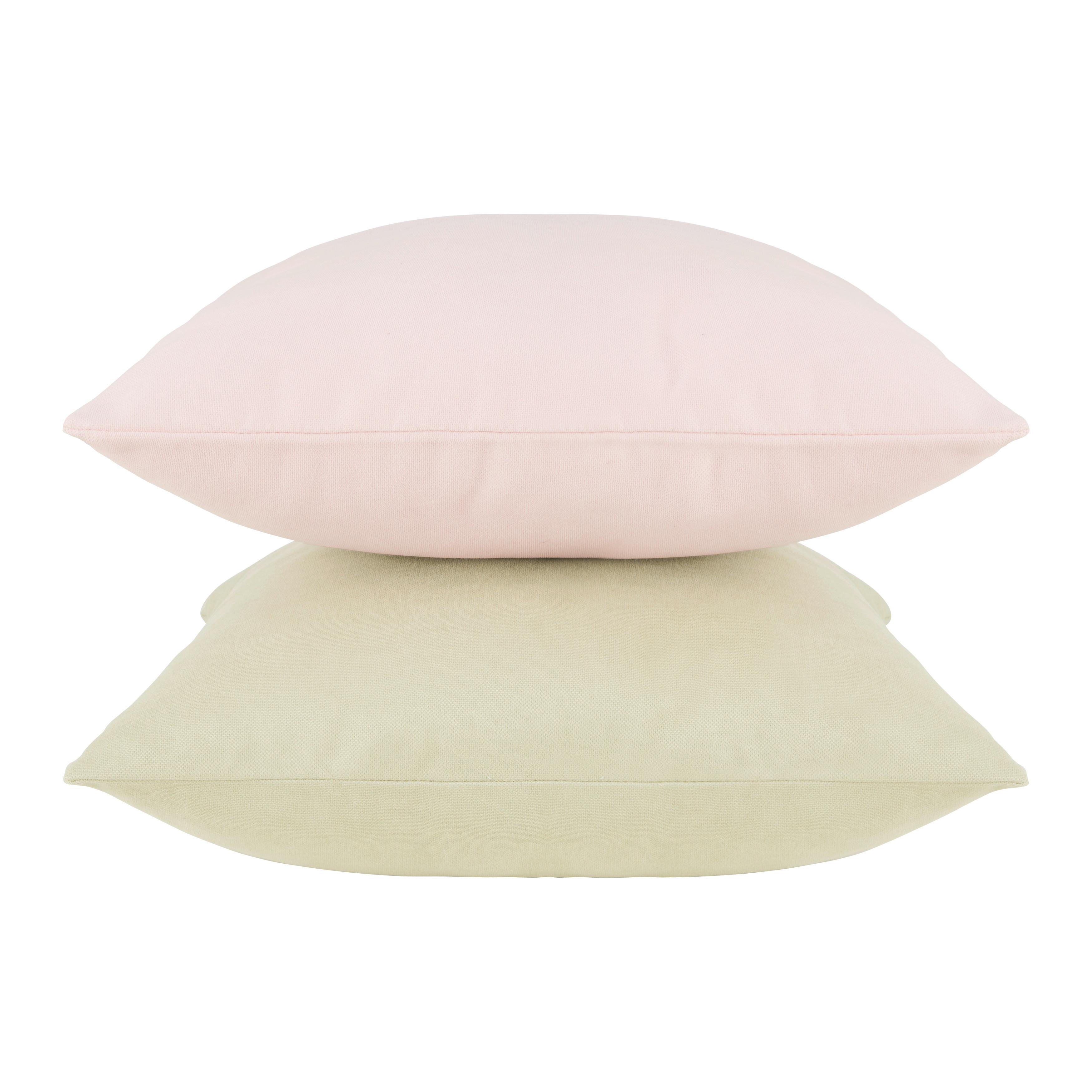 Zierkissen Lexi in Rosa ca. 45x45cm - Rosa, MODERN, Textil (45/45cm) - Modern Living