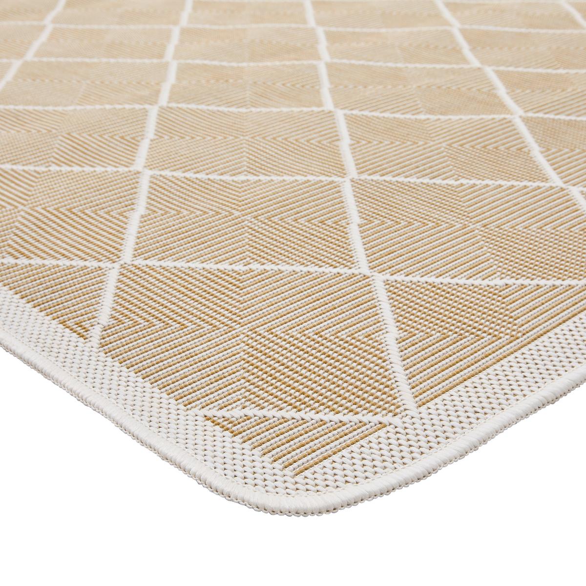 Flachwebteppich Fjora Gelb ca. 80x250cm - Gelb, MODERN, Textil (80/250cm) - Mömax