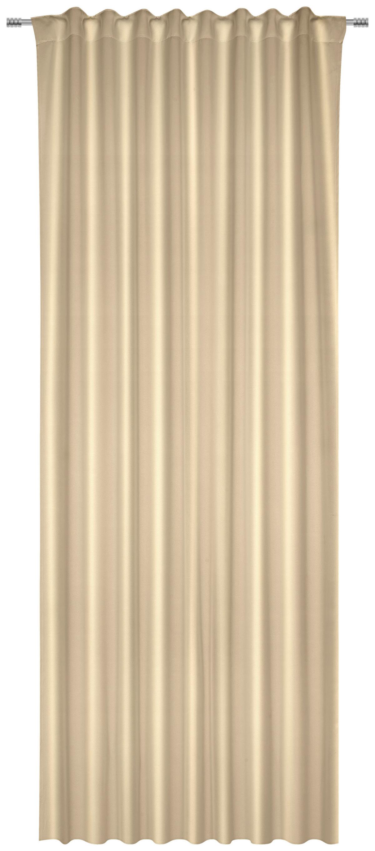 ZASŁONA ZACIEMNIAJĄCA BLACKY - beżowy, Basics, tkanina (140/300cm) - Esposa