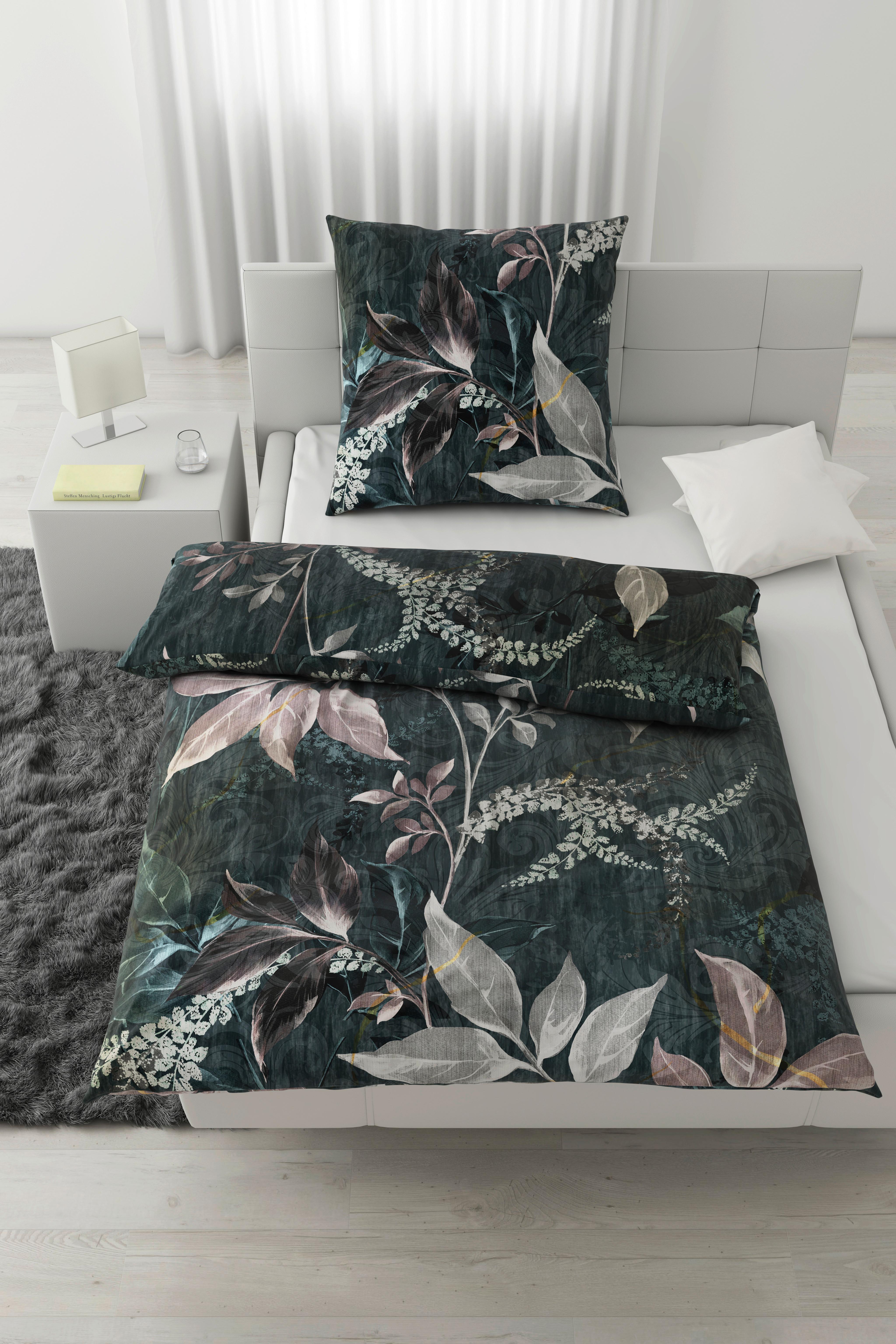 POŚCIEL CHIARA XL - antracytowy, Konventionell, tkanina (155/220cm) - Modern Living