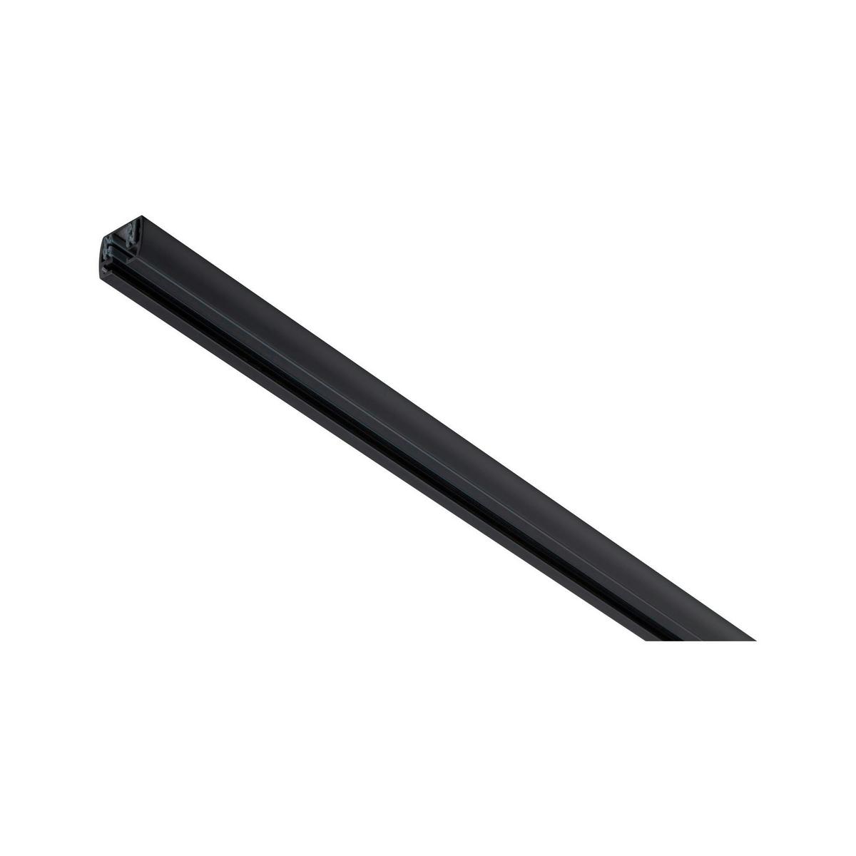 Schienensystem Urail in Schwarz - Schwarz, Design, Metall (200cm) - Paulmann