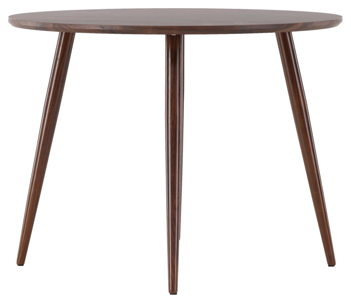 ESSTISCH SANFORD - Dunkelbraun, Design, Holz/Holzwerkstoff (100/100/75cm) - Livetastic