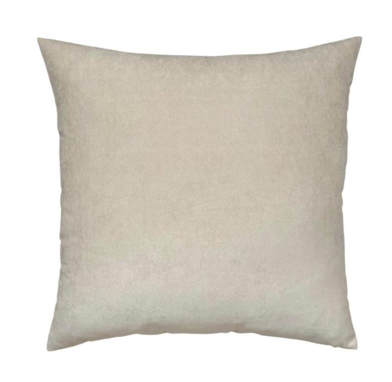 Pernă decorativă Eva, cca. 60x60cm - bej, Basics, textil (60/60cm)