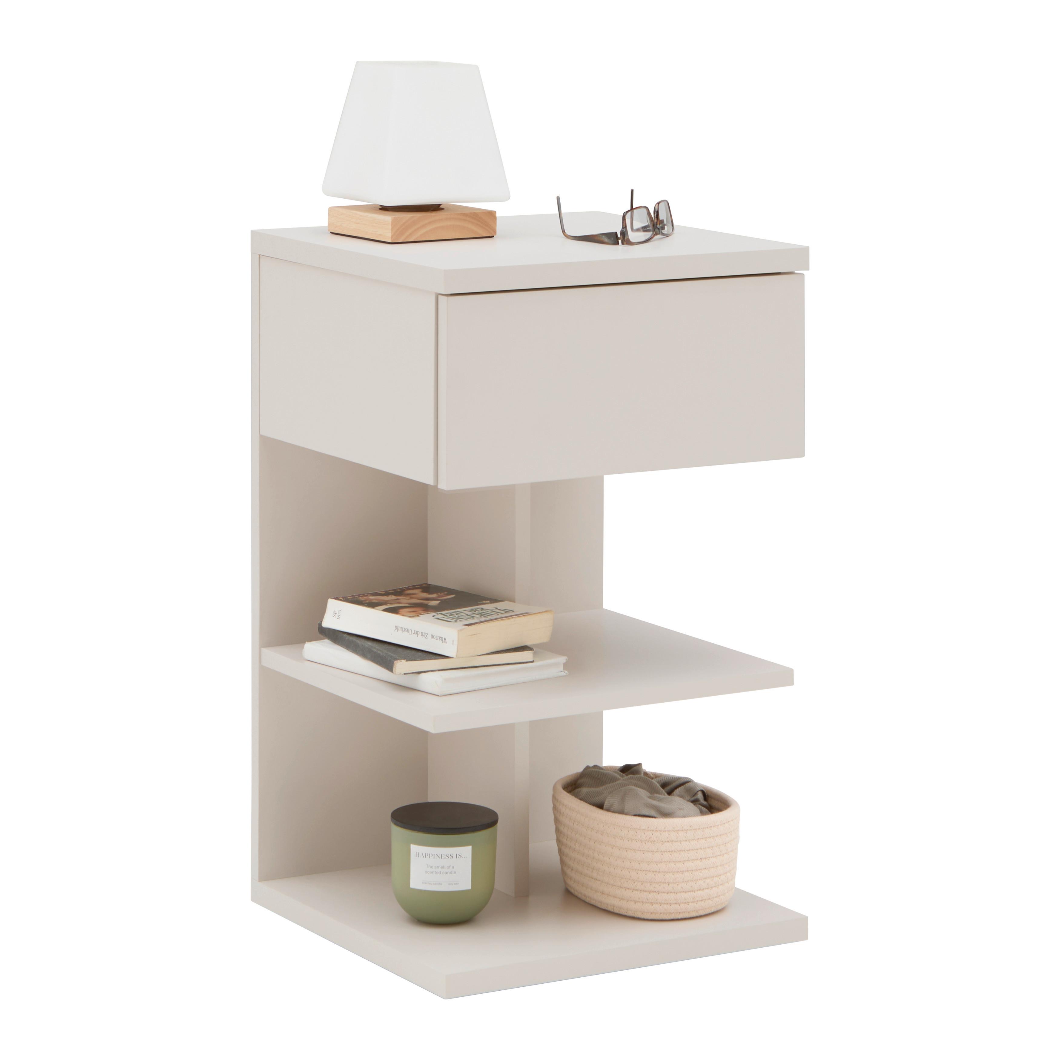 NOPTIERA SUN - cașmir, Modern, material pe bază de lemn (39/65/39cm) - Modern Living