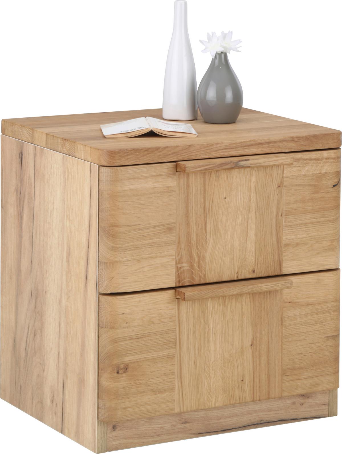 Noćni Ormarić Vero - boje hrasta, Konvencionalno, drvo (45/48,5/40cm) - Premium Living
