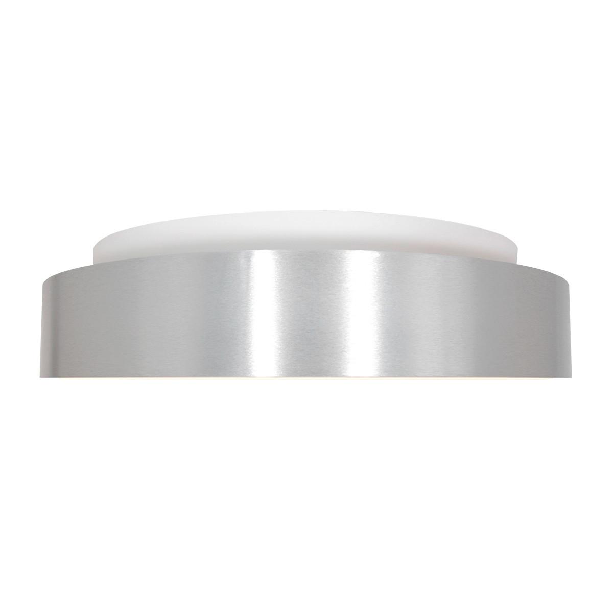 LAMPA SUFITOWA LED 2563ZI RINGLEDE - kolor srebrny, Basics, tworzywo sztuczne/metal (48/9cm)