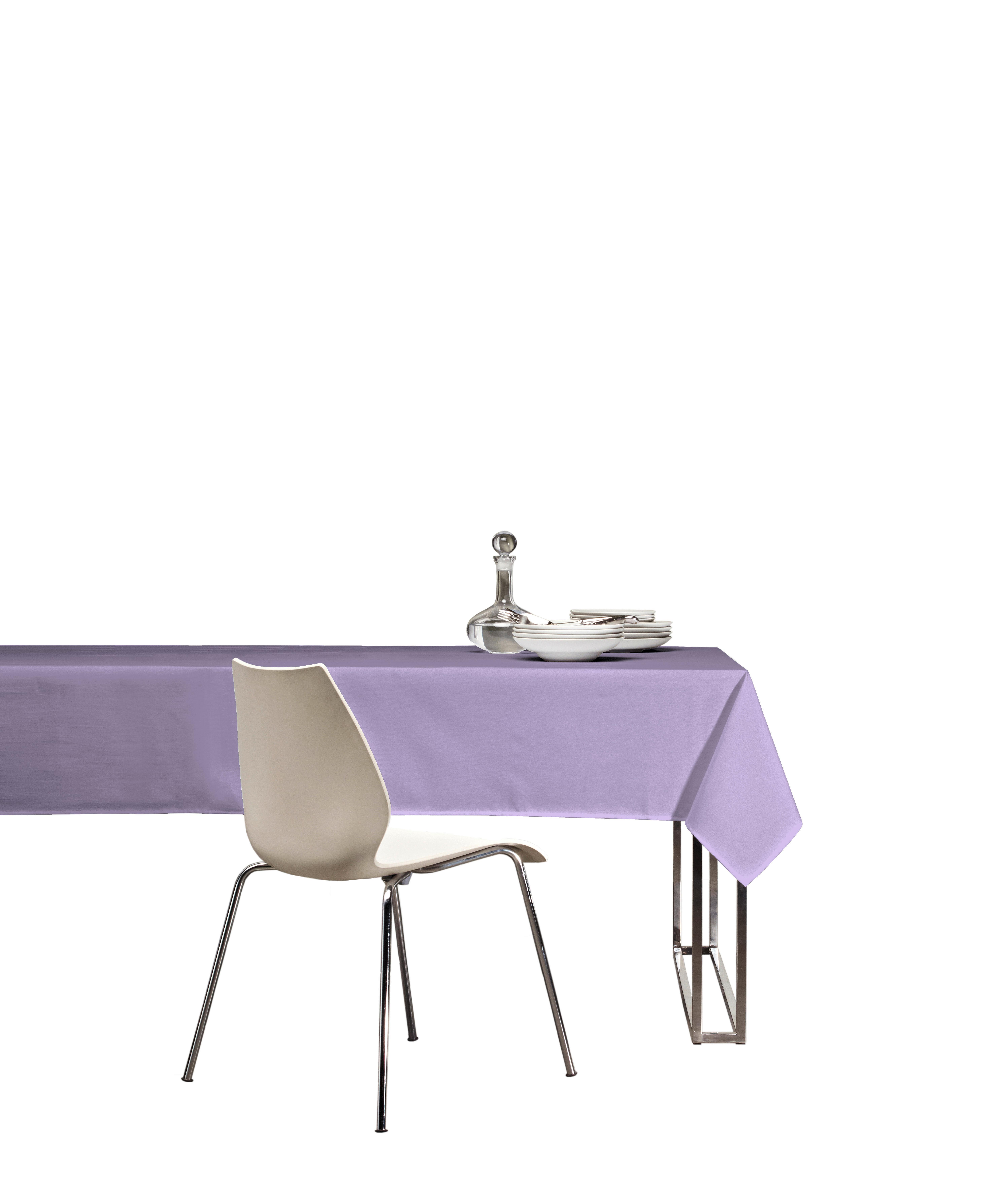 Tischdecke Waltraud Lila ca. 160x270cm - Lila, Textil (160/270cm)