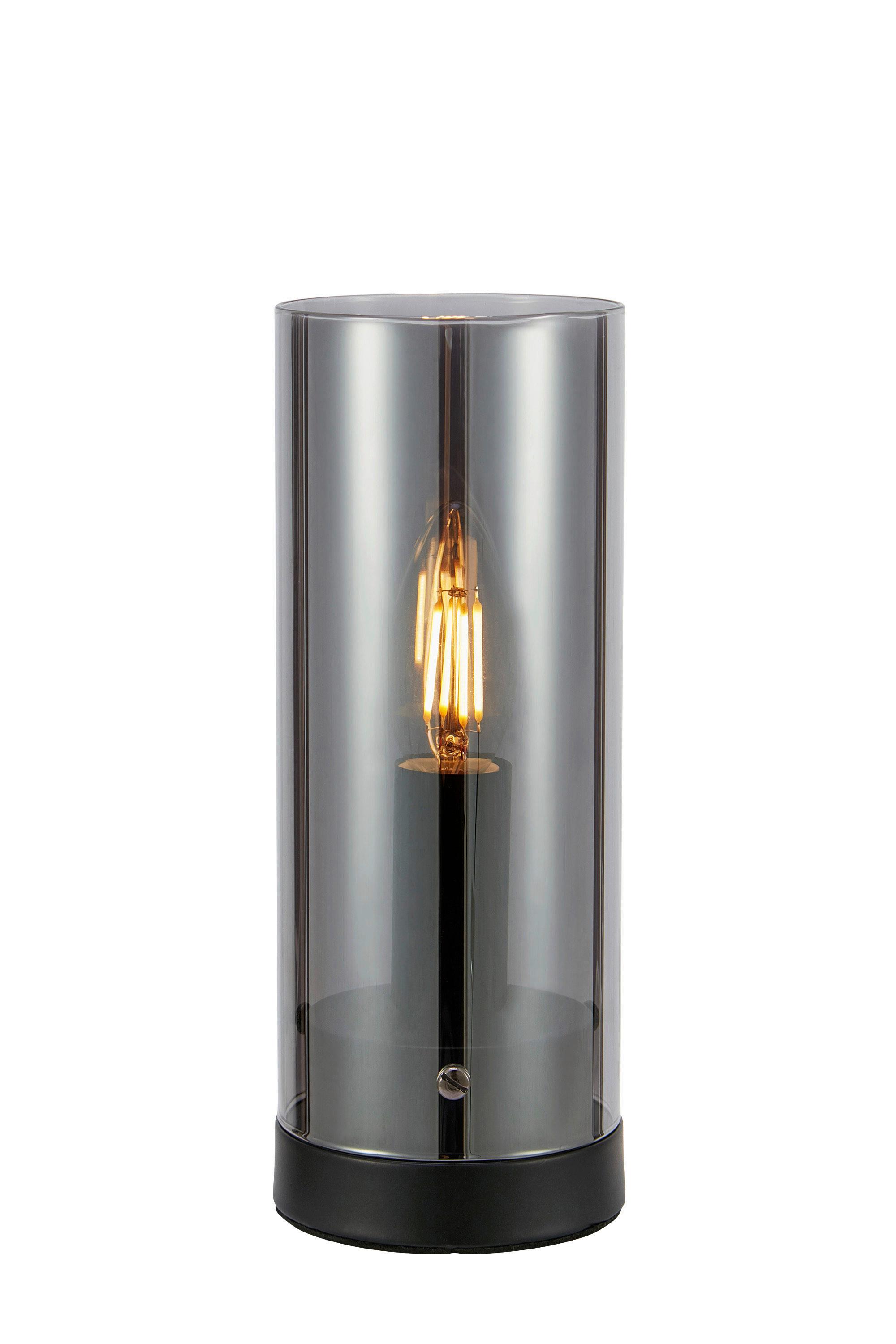 Tischleuchte Post max. 25 Watt - Schwarz, Basics, Glas (9/9/23cm) - Markslöjd