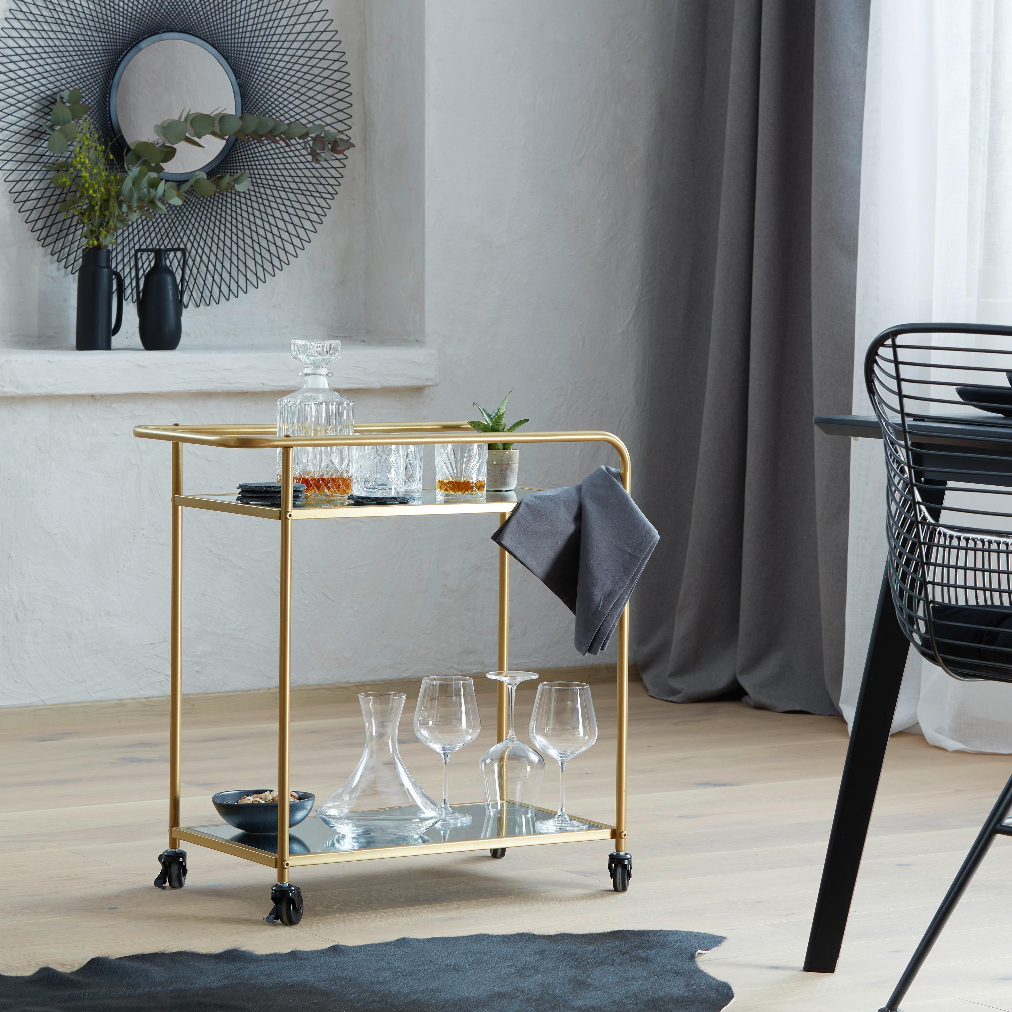 UNDERLÄGG SET STONEY - svart, Modern, plast/sten (10/0,5cm) - Zandiara