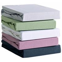 Cearșaf cu elastic Elasthan, cca. 100/200/15 cm - alb, textil (100/200cm) - Premium Living