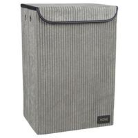 Kanta Za Veš Home Xl - siva, Konvencionalno, karton/tekstil (40cm) - Mömax