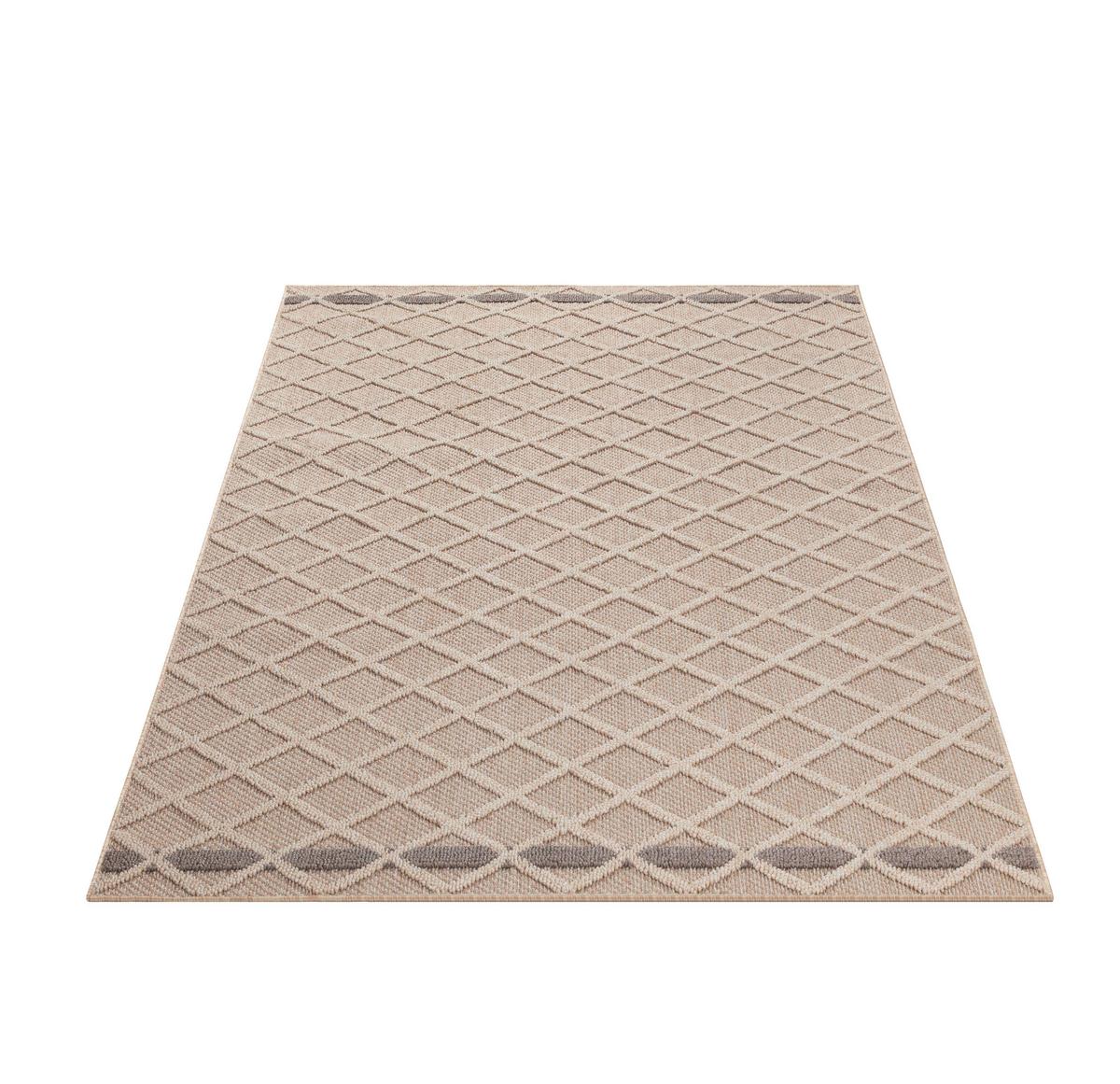 Preproga Za Zunanjo Uporabo Patara, Bež, 80x150cm - bež, Design, tekstil (80/150cm)