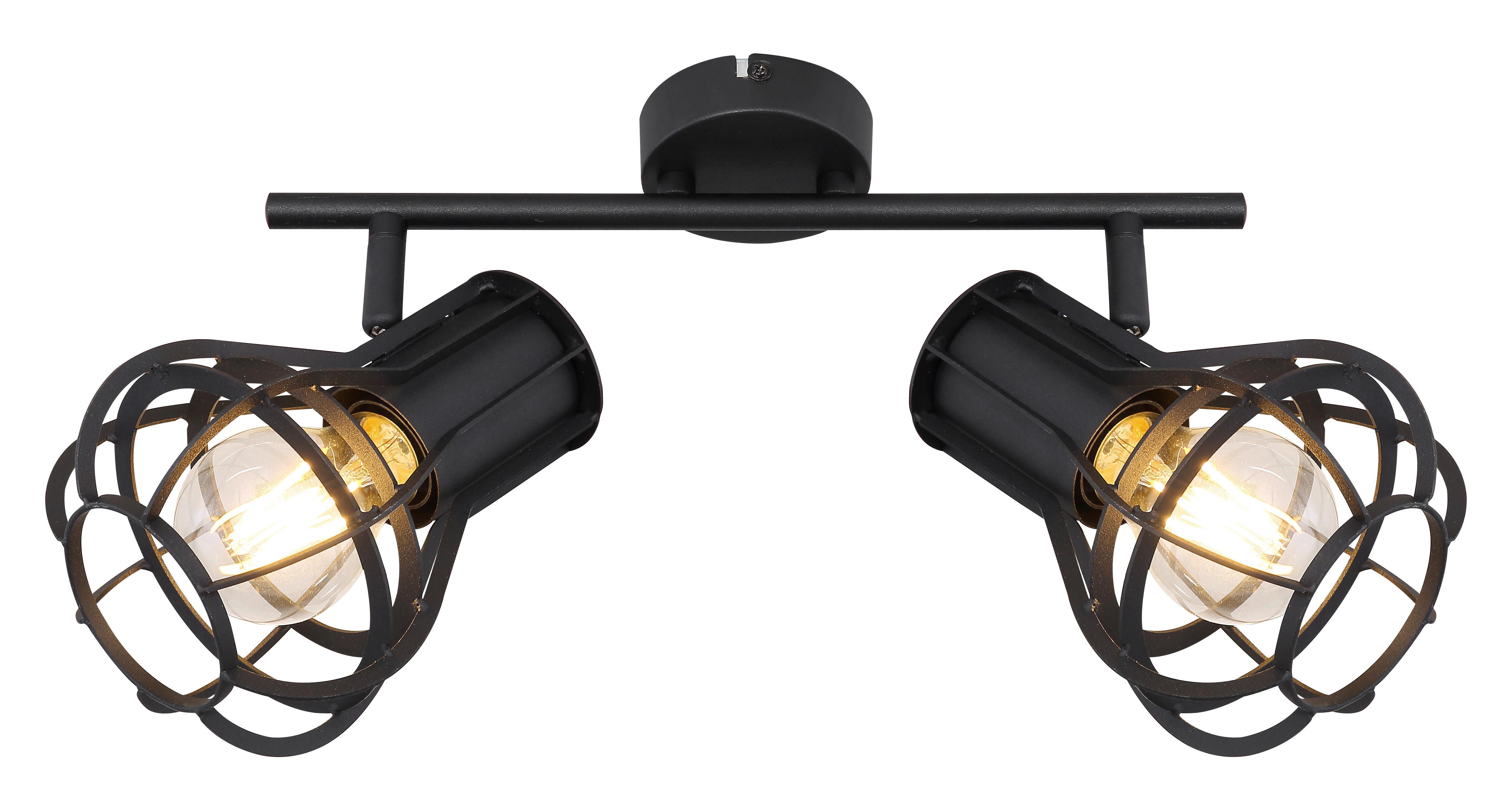 LAMPA REFLEKTOROWA CLASTRA - czarny, Modern, metal (29,5/13/22,5cm)