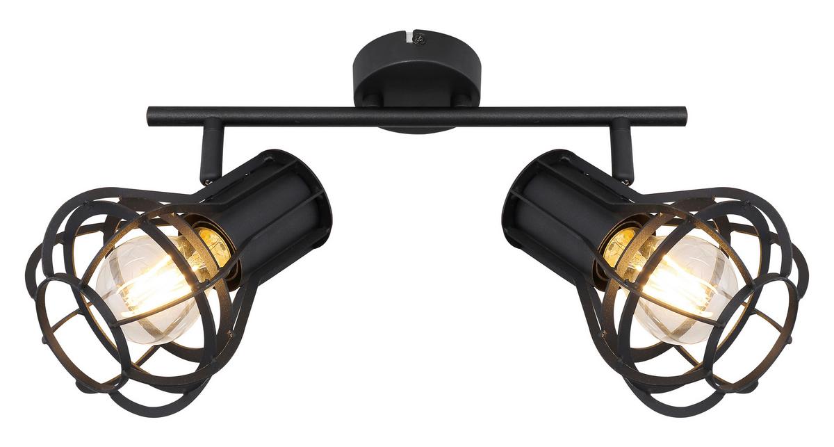 LAMPA REFLEKTOROWA CLASTRA - czarny, Modern, metal (29,5/13/22,5cm)