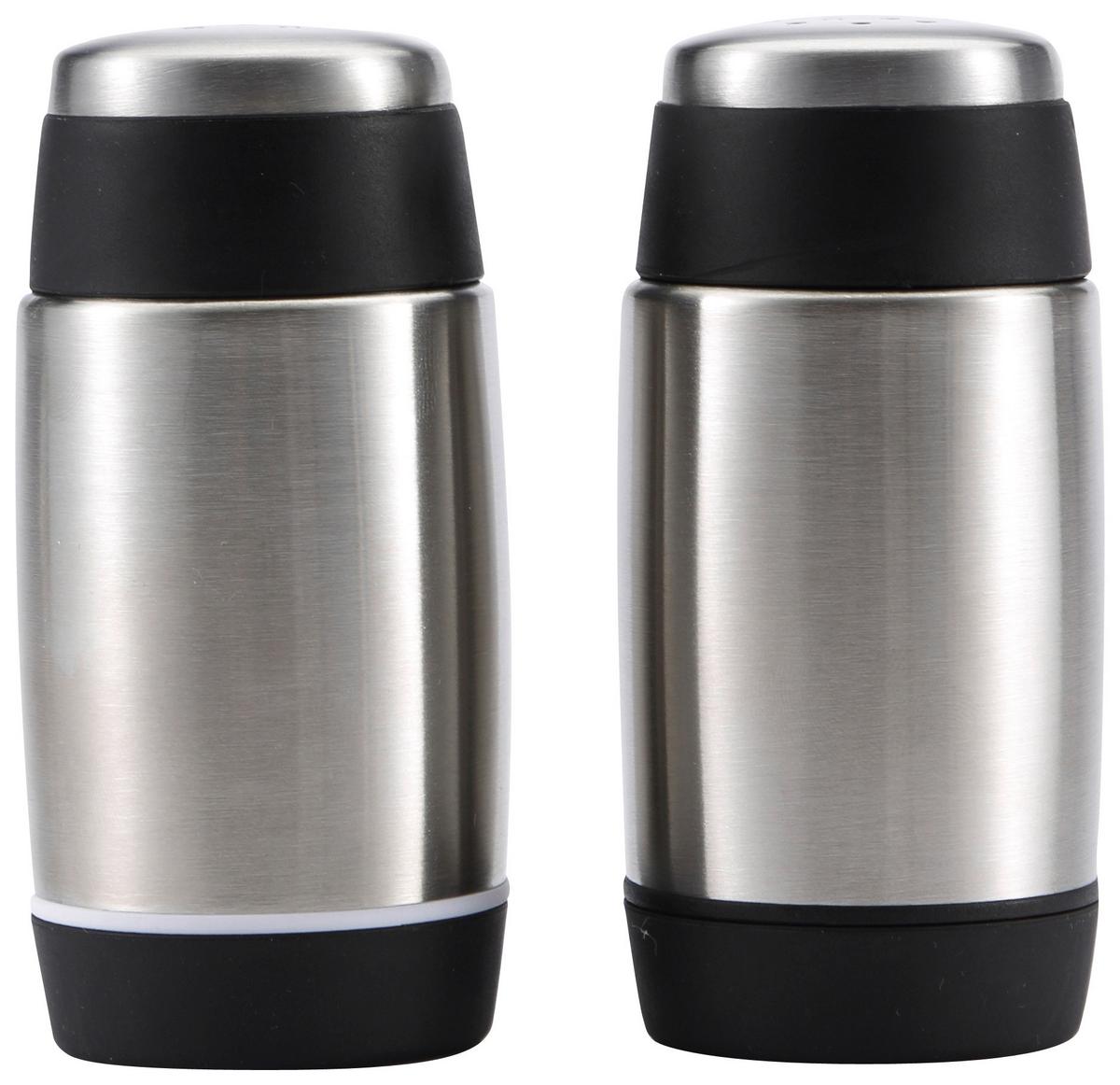 Posipač Za Sol I Papar Blecher - boje oplemenjenog čelika/crna, metal/plastika - Mömax