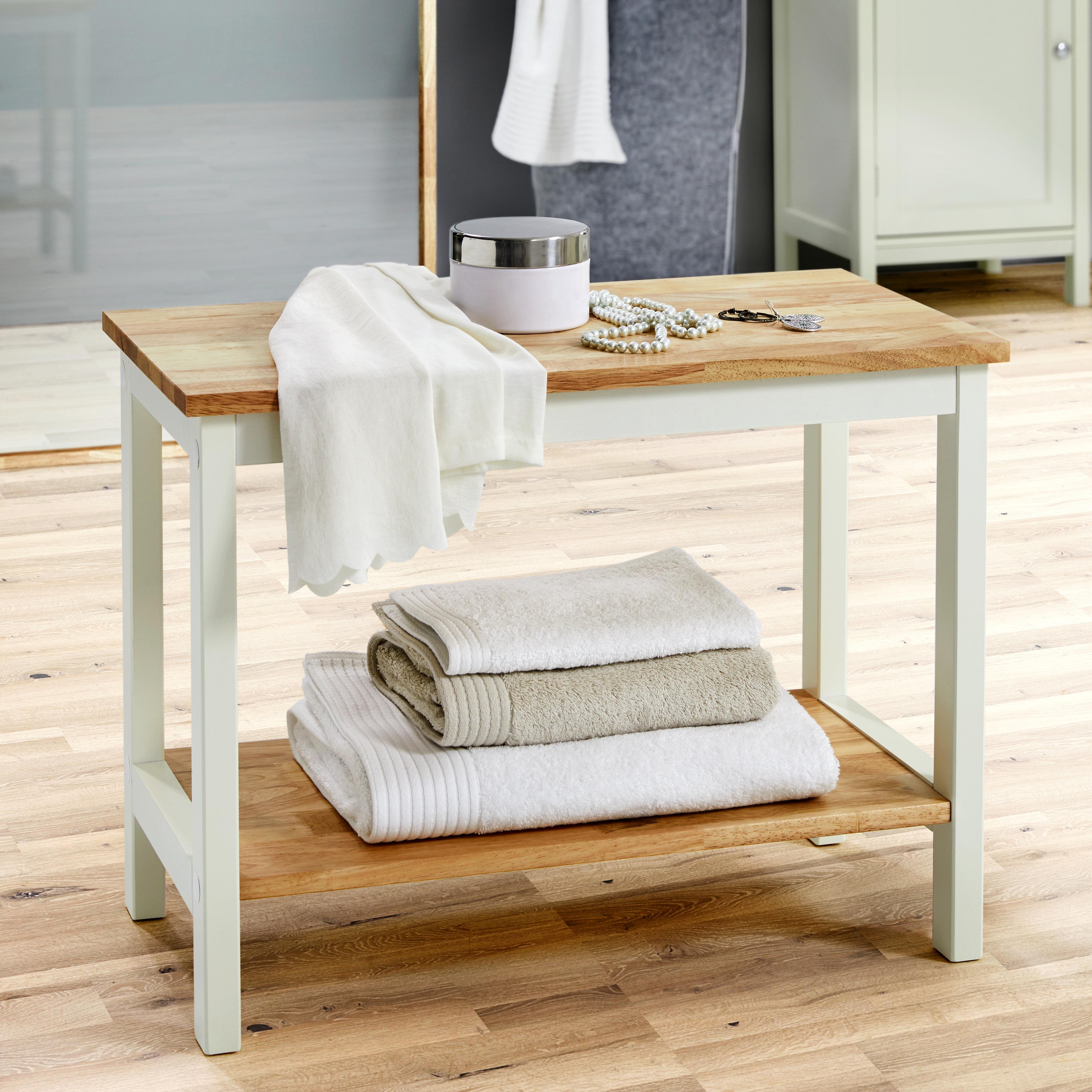 Badezimmerbank Weiss Buchefarben Jule Online Kaufen Momax