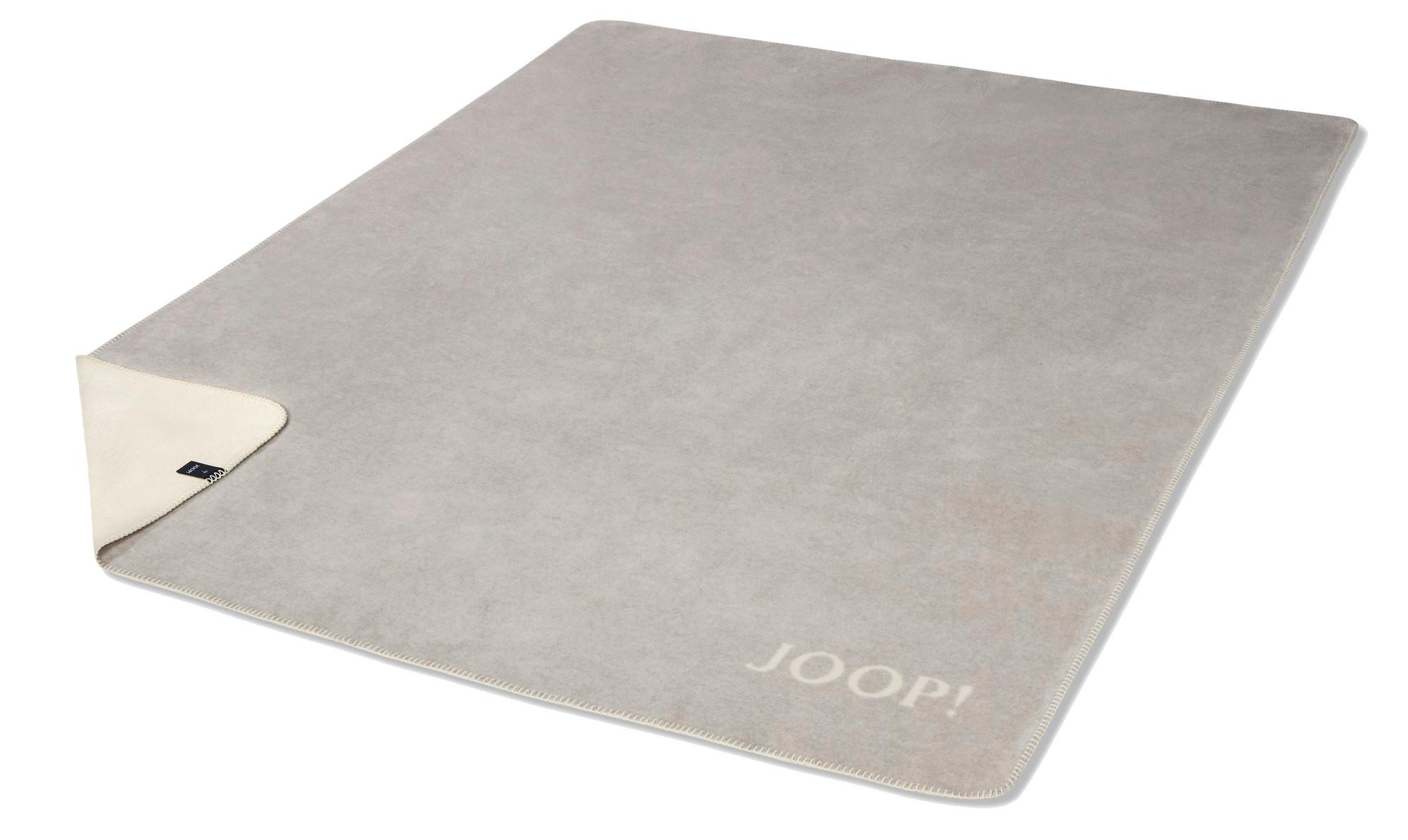 KOC DOMOWY JOOP! UNI DOUBLEFACE - beżowy/jasnoszary, Basics, tkanina (150/200cm) - Joop!