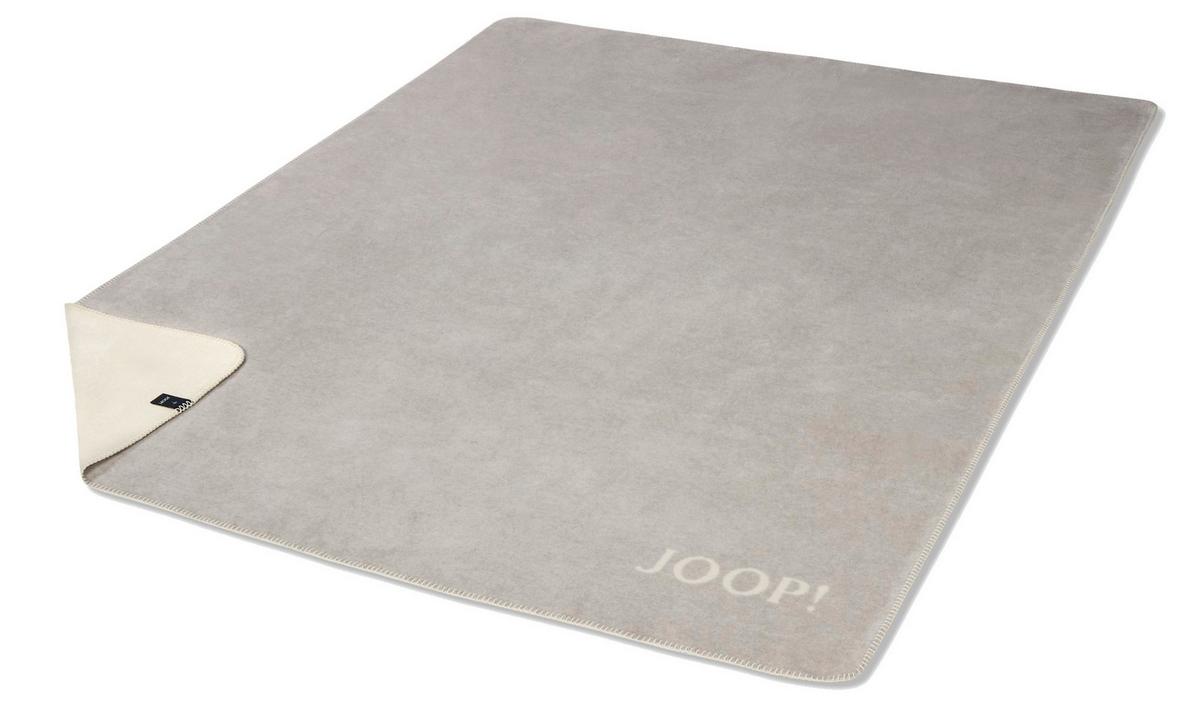KOC DOMOWY JOOP! UNI DOUBLEFACE - beżowy/jasnoszary, Basics, tkanina (150/200cm) - Joop!