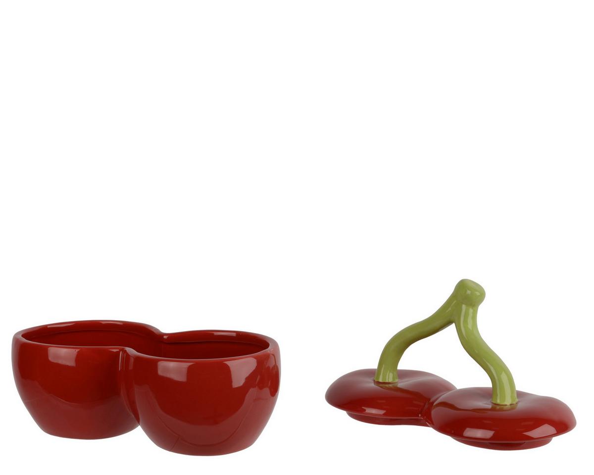 Zdjela Dekorativna Cherry - crvena, Basics, keramika (19/10,5/16cm)