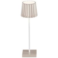 Lampă de exterior Plisi - alb/cappuccino, Modern, plastic/metal (10/28cm) - Mömax