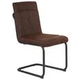 Schwingstuhl in Braun - Schwarz/Braun, LIFESTYLE, Textil/Metall (46/89,5/58,5cm) - Mömax modern living Schwingstuhl in Braun - Schwarz/Braun, LIFESTYLE, Textil/Metall (46/89,5/58,5cm) - Mömax modern living