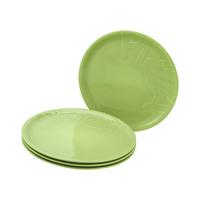 Set Krožnikov Za Pico Gourmet, 4-Delni - zelena, Trend, keramika (32cm) - Creatable