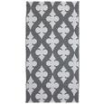 Outdoorteppich Club 70x140 cm - Weiß/Grau, MODERN, Textil (70/140cm) - MÖMAX modern living