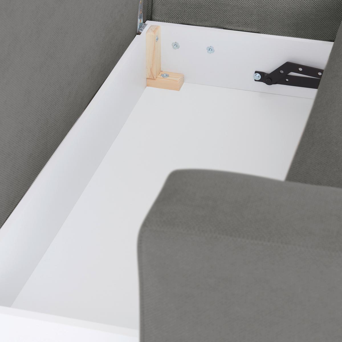 Coltar BERGAMO - gri închis, Modern, textil (238/162cm) - Mömax