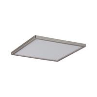 LED-Paneel Panel Areo dimmable in Nickelfarben max. 12 Watt - Nickelfarben, Basics, Kunststoff (18/1/18cm) - Paulmann