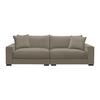 Megasofa Pedro Taupe - Taupe, MODERN, Holz/Holzwerkstoff (261/83/124cm) - Mömax