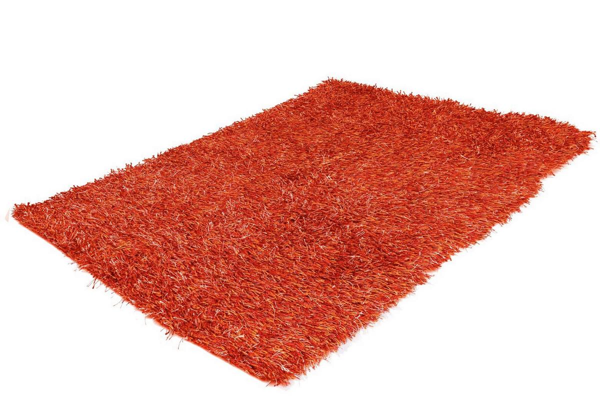 Hochflorteppich Beat 8102 Orange 120cm X 180cm - Orange, Basics, Textil (120/180cm) - Kayoom