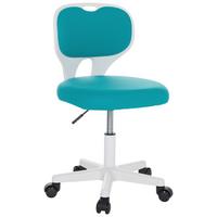 Otroški Vrtljivi Stol Kiddy Top W, Modra - modra/bela, Basics, umetna masa/tekstil (52/73/52cm) - MID.YOU