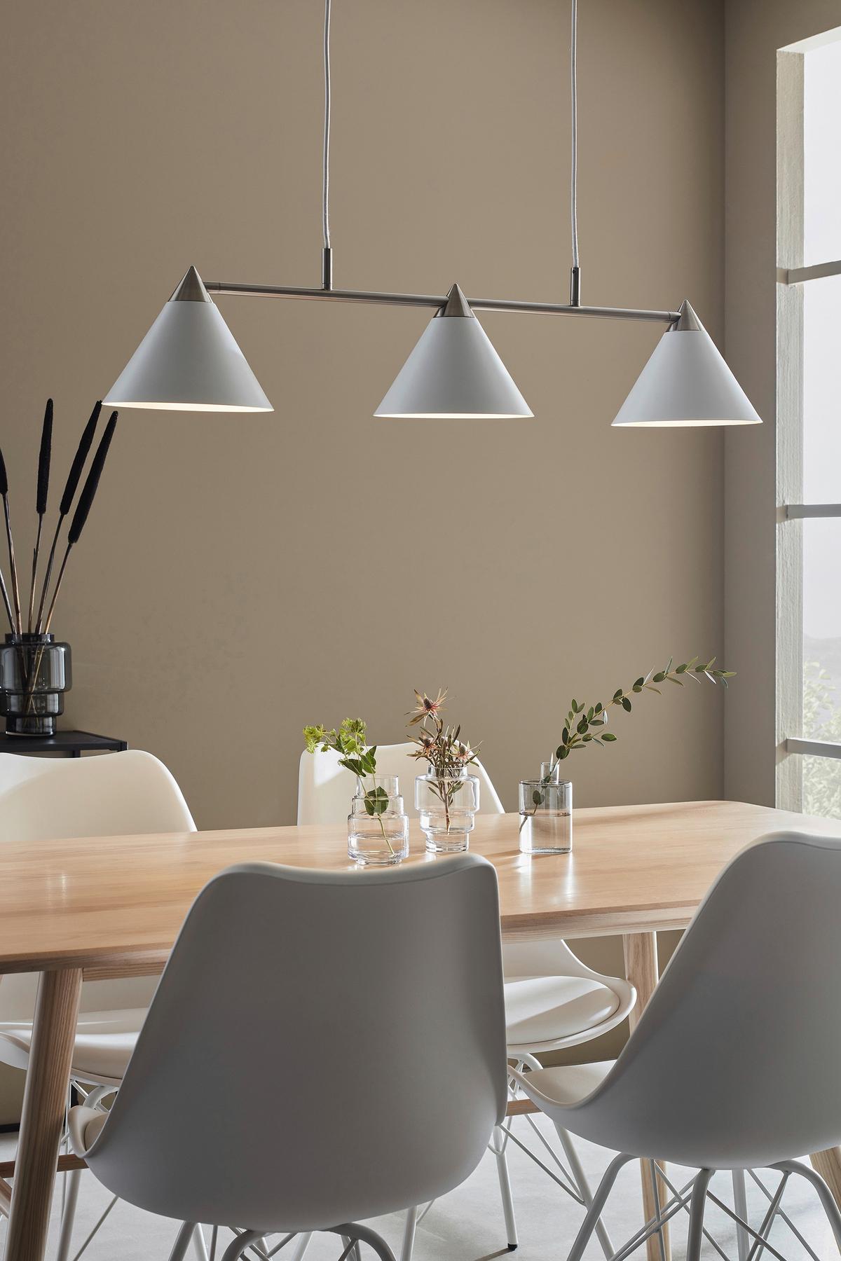 Hängeleuchte Klint Pendant 3L max. 6 Watt - Weiß, Basics, Metall (21/98/21cm) - Markslöjd