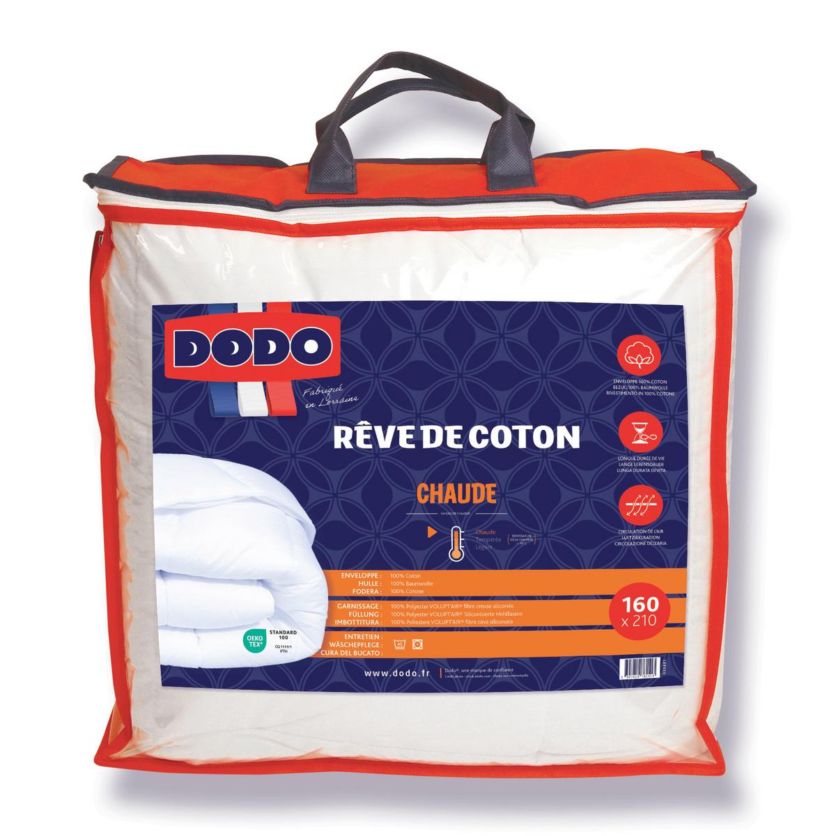 STEPPDUVET ENVE - Weiss (160/210cm)