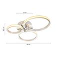 LED-Deckenleuchte Johanna max. 18 Watt - Silberfarben, Metall (49/40/8,5cm) LED-Deckenleuchte Johanna max. 18 Watt - Silberfarben, Metall (49/40/8,5cm)