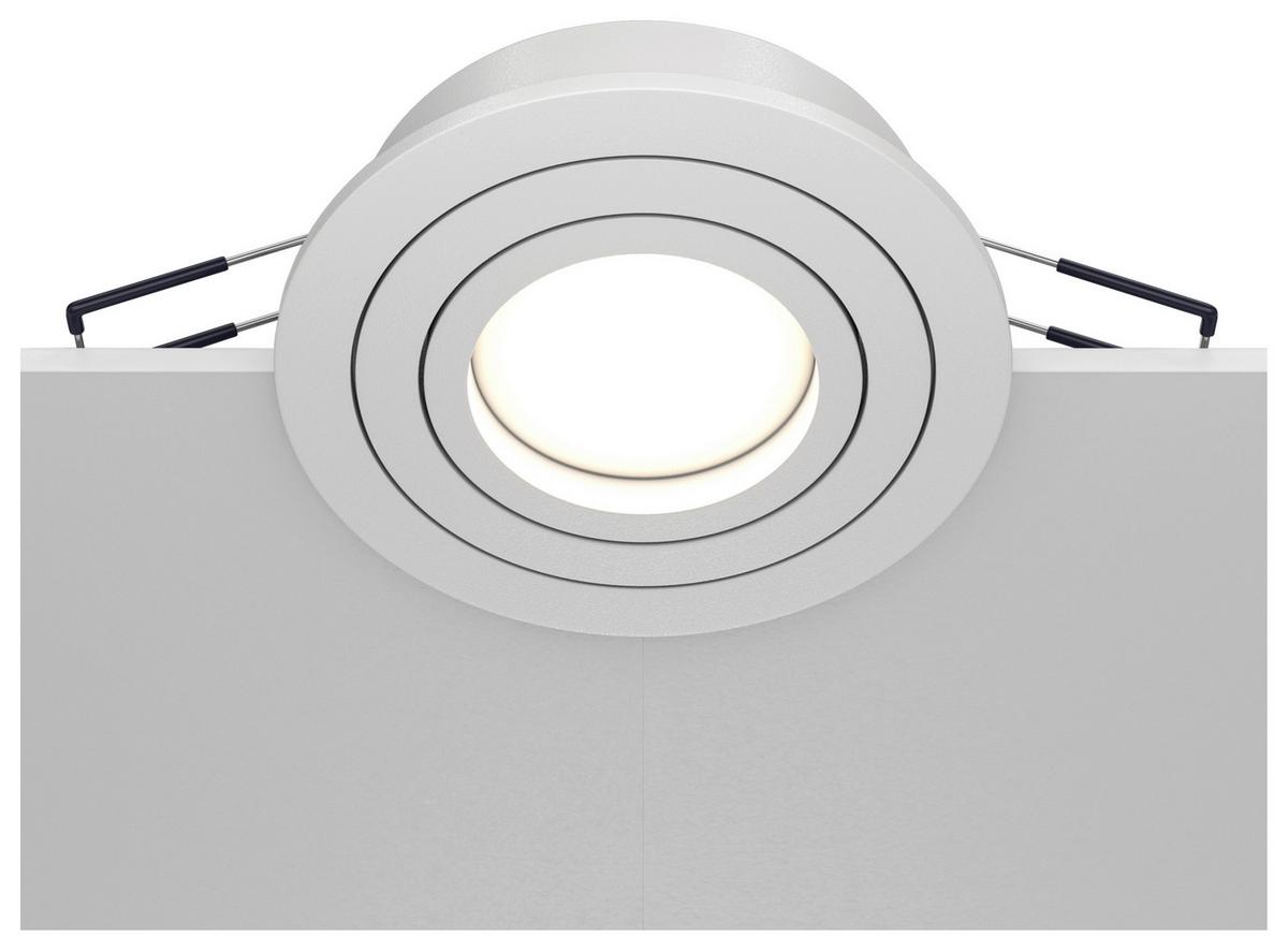 STRAHLER ATOM - Weiss, Basics, Metall (9,2/2,5/9,2cm) - MAYTONI