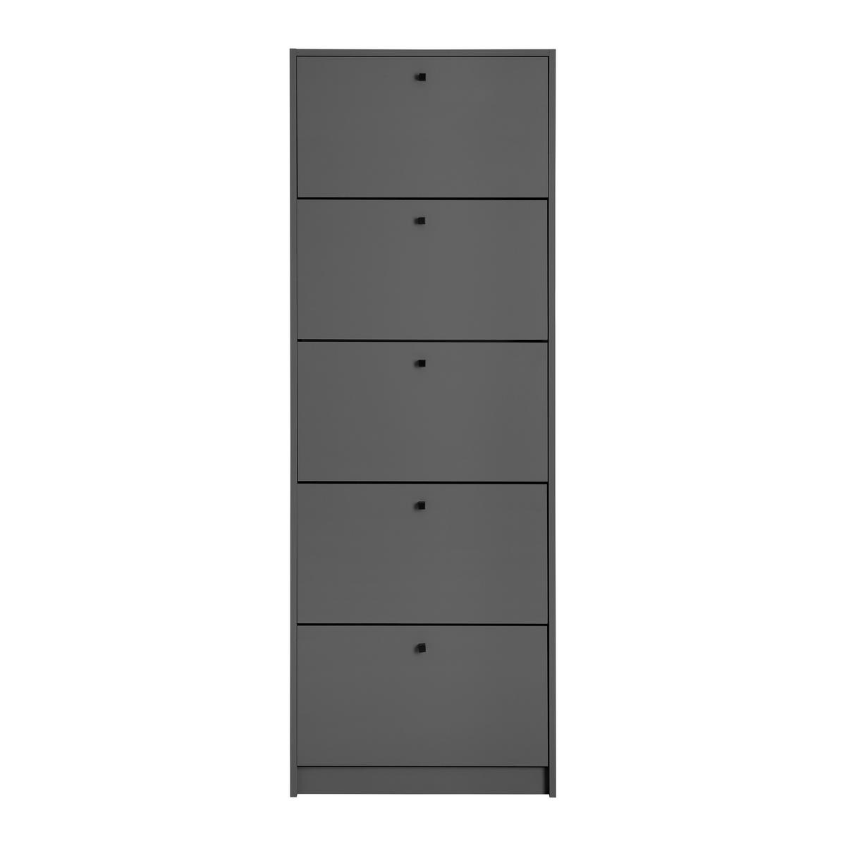 Pantofar FLAP/SKI-005 - antracit, Modern, material pe bază de lemn (60/168/16cm) - Modern Living