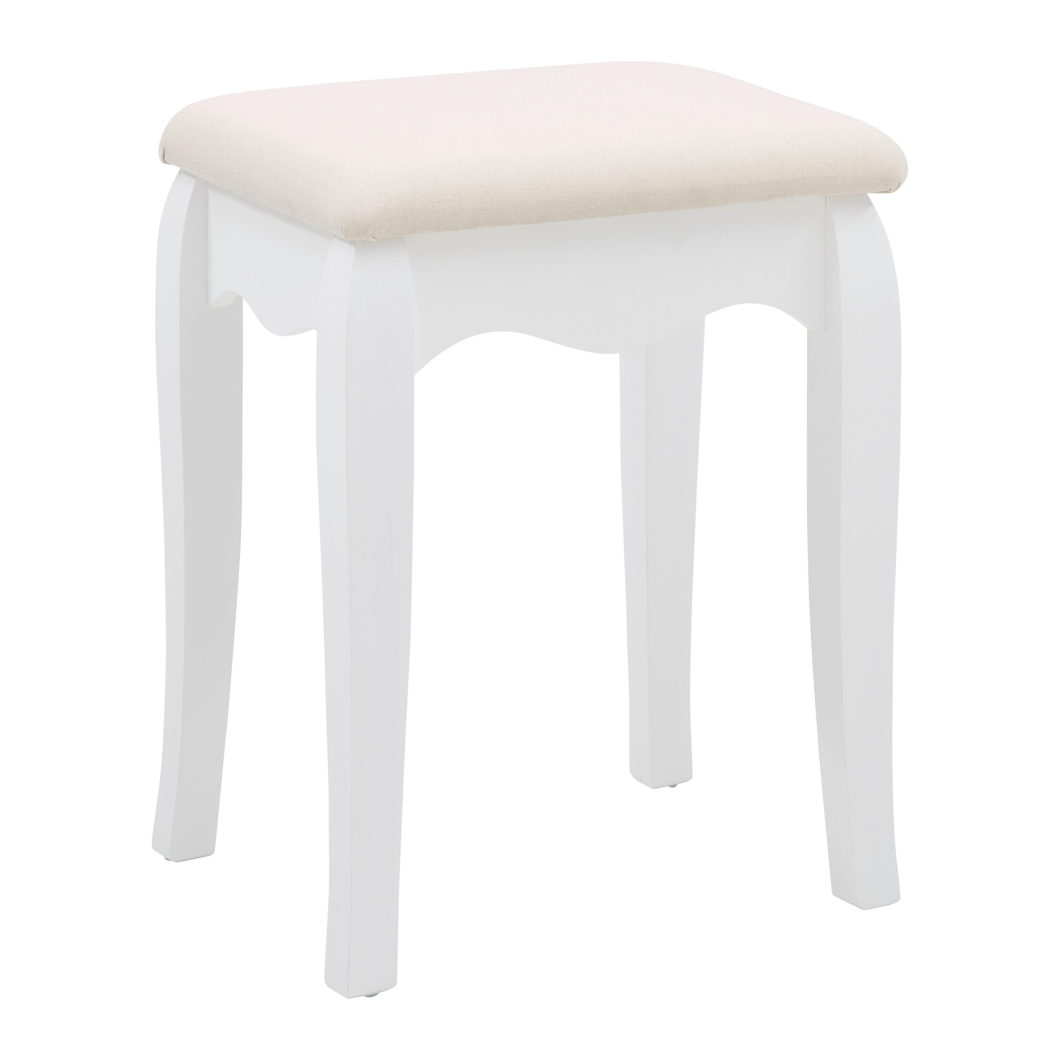 PALL SARA II - vit/beige, Romantik / Lanthus, trämaterial/trä (35/45/28cm) - Mömax