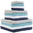 Handtuch Melanie Blau - Blau, Textil (50/100cm) - MÖMAX modern living