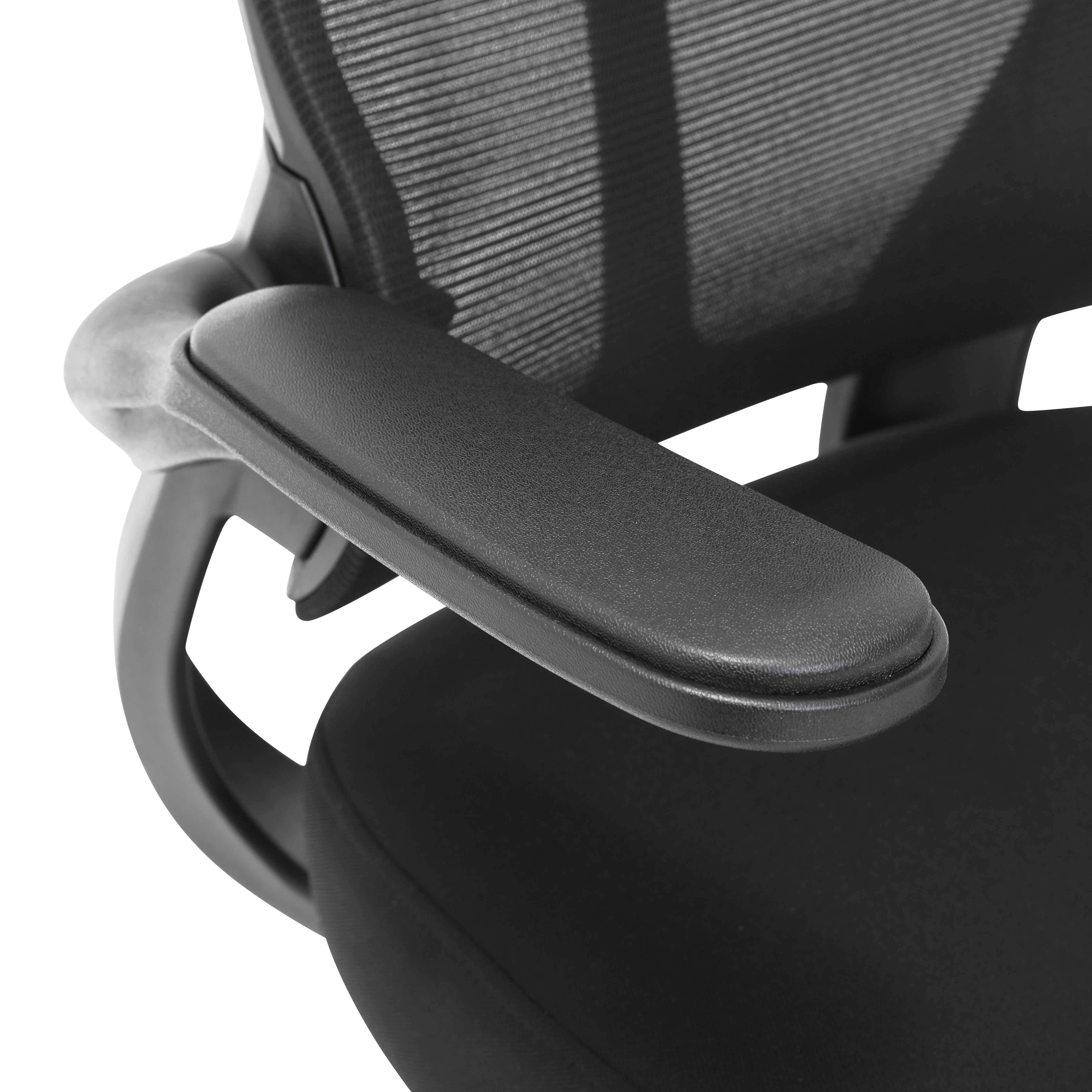 SNURRSTOL ROXY - svart, Design, metall/trä (63/106-114/68cm) - Mömax