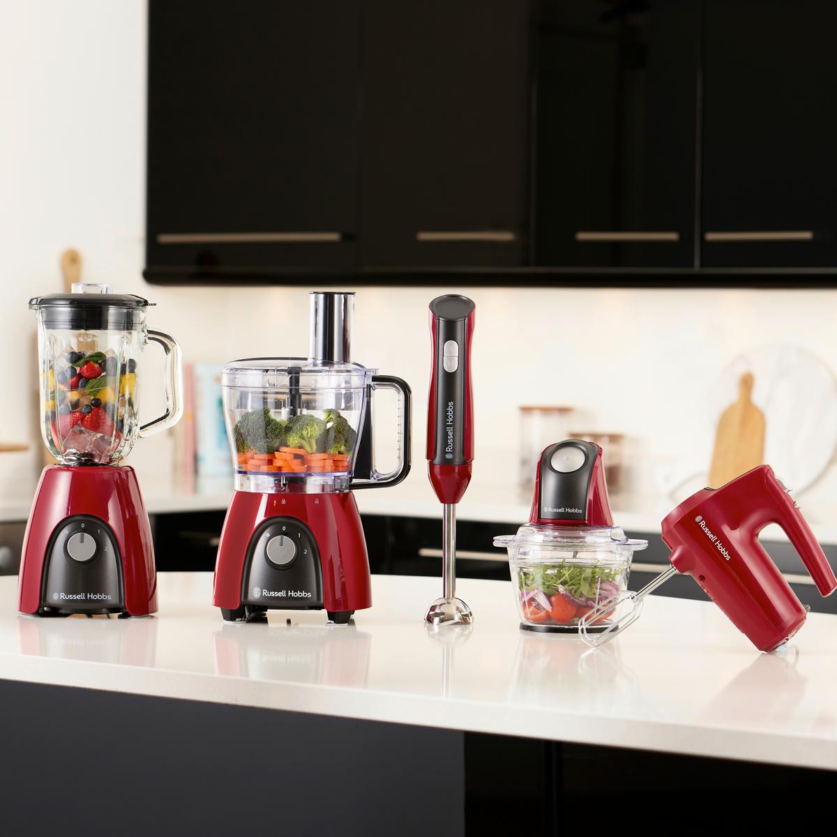 Univerzális Aprító Russell Hobbs Desire Red - piros, Modern, műanyag (23/18,8/15,4cm) - Russell Hobbs