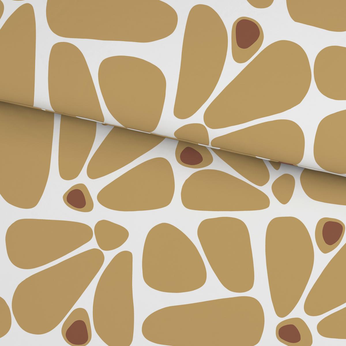 POŚCIEL MIKKA - żółty, tkanina (135/200cm) - Esposa